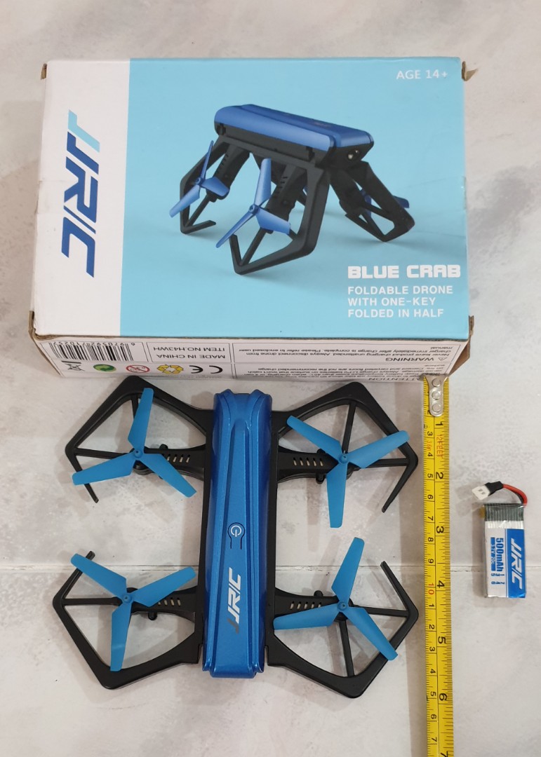 Blue Crab JJRC H43WH, Hobbies & Toys, & Games on Carousell