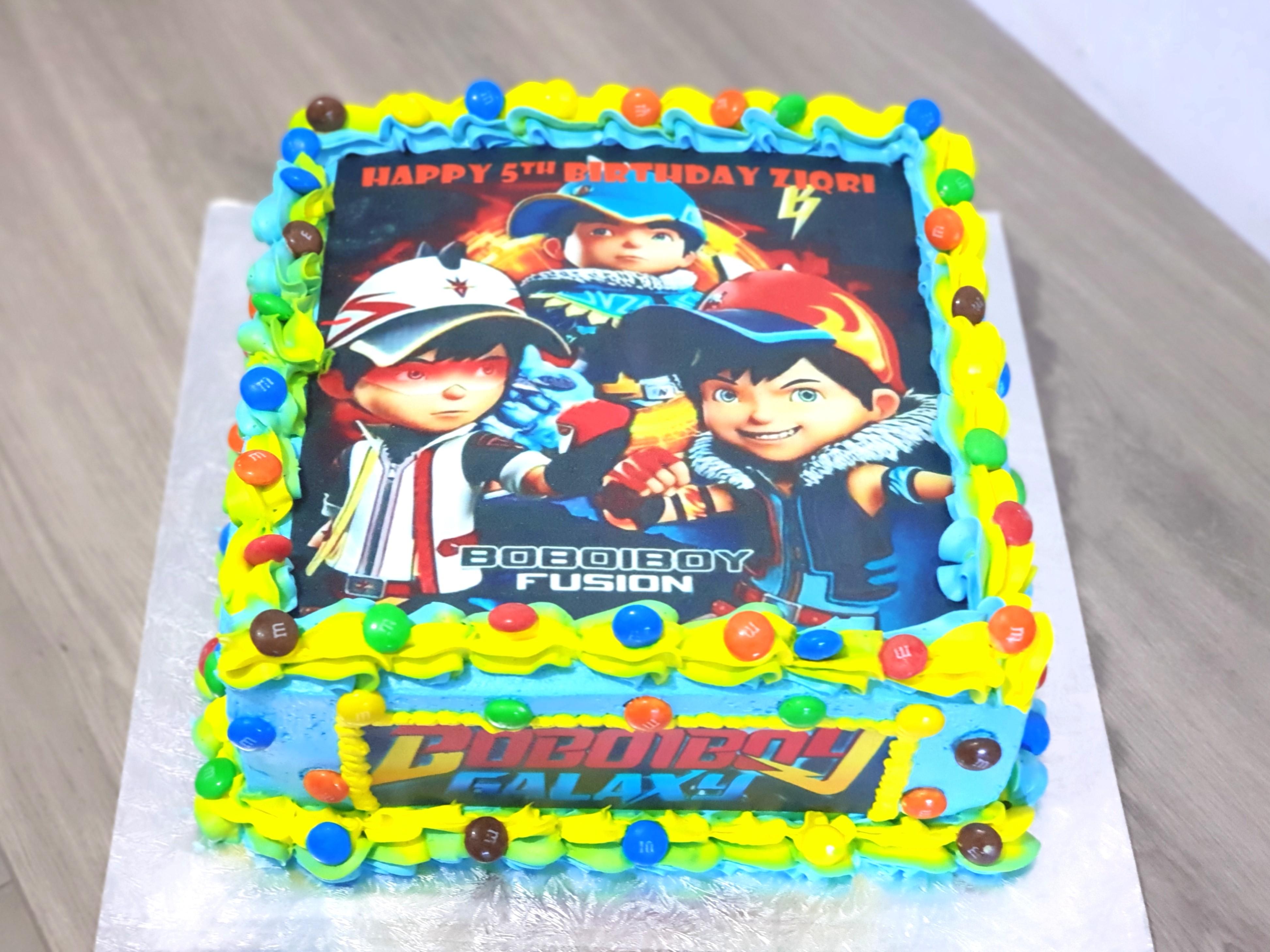 I'm going to win this race boboiboy! 🏃🏻— Boboiboy 3d birthday cake by  Sooperlicious. – Sooperlicious Cakes
