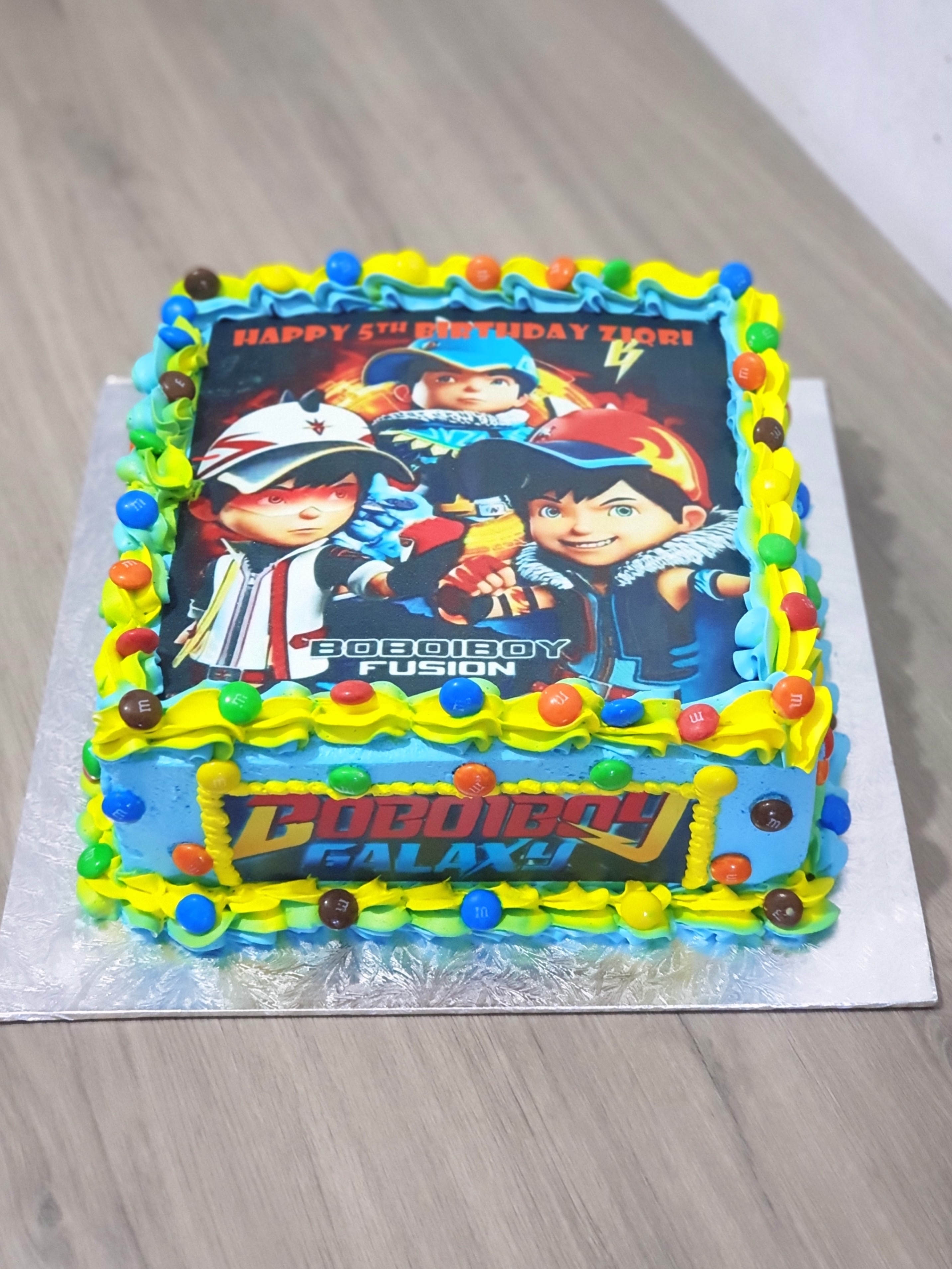 Boboiboy Cake (1-layer) | Sweet Success | Flickr