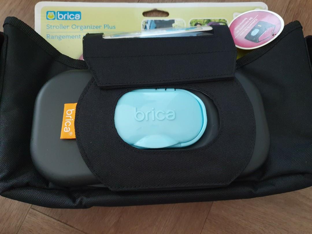 Brica stroller organizer plus store