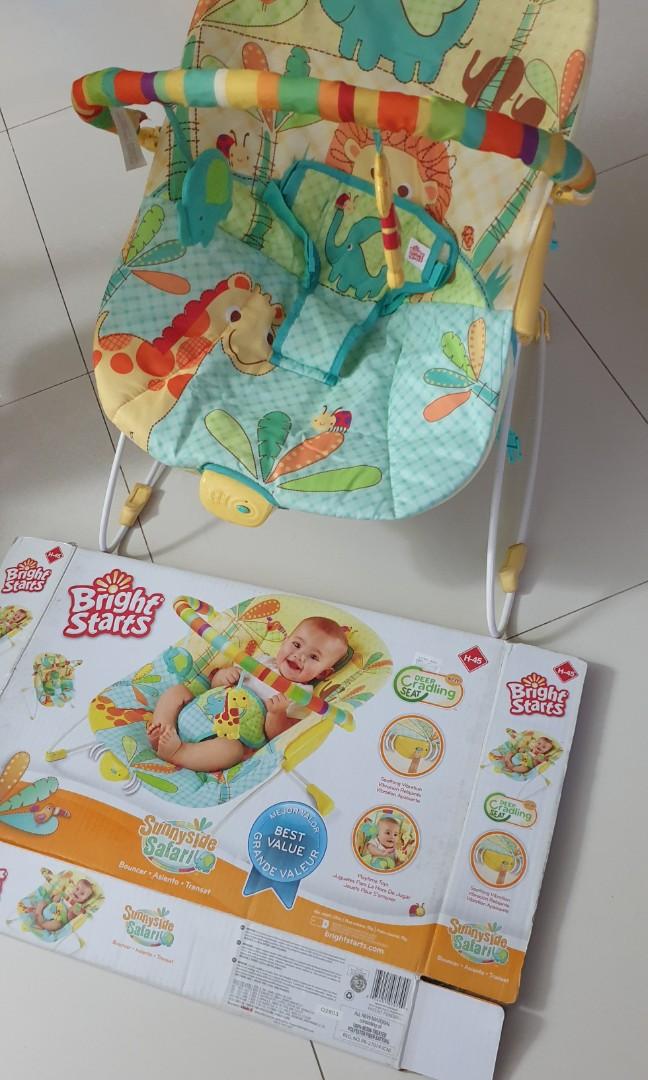 Bright starts sunnyside safari bouncer clearance