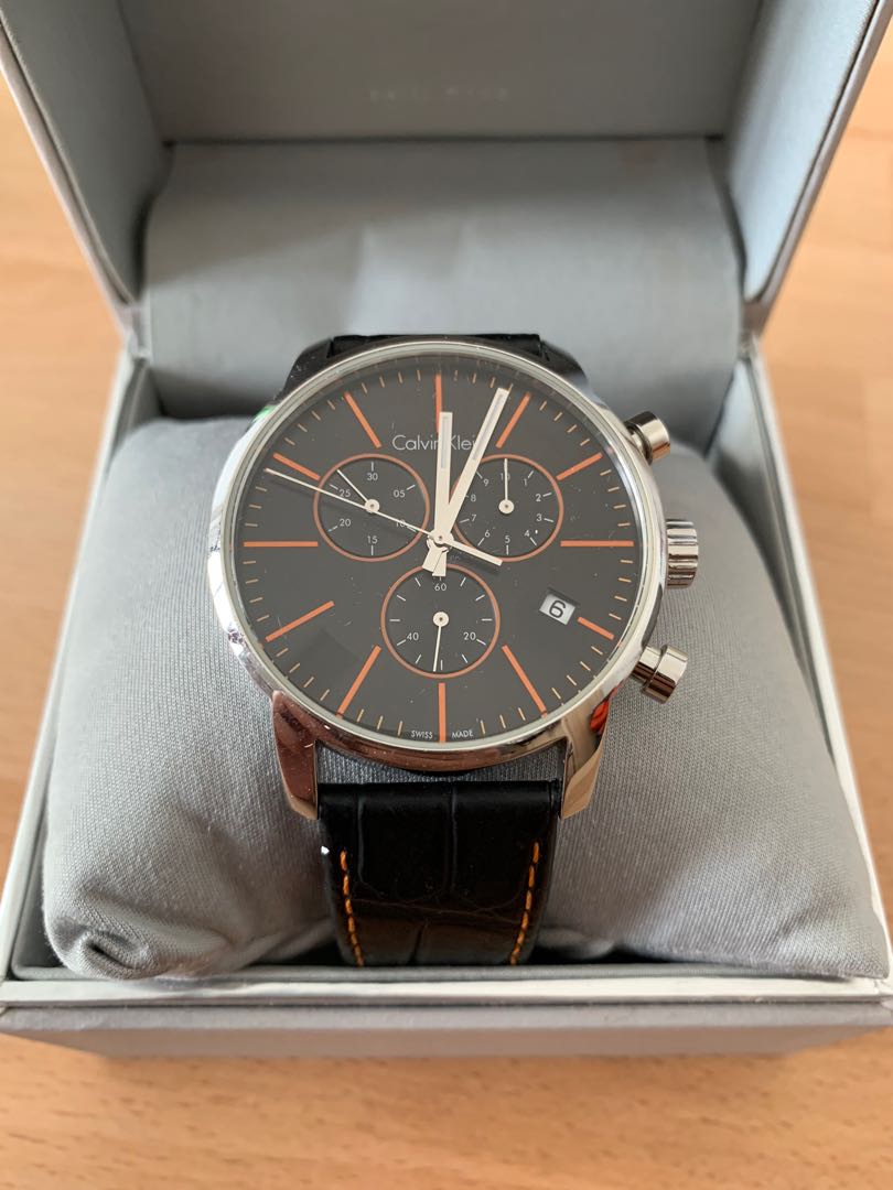 Calvin klein sales city chronograph watch