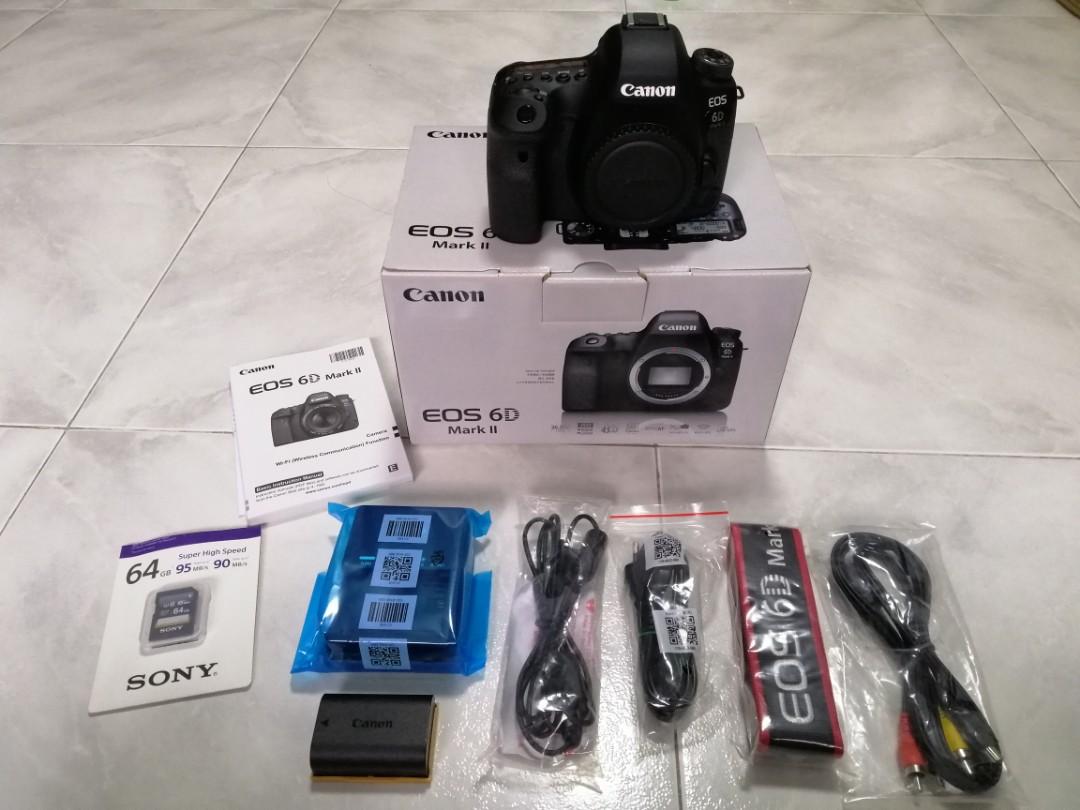 Canon 6d Mark Ii Body Photography Cameras Dslr On Carousell