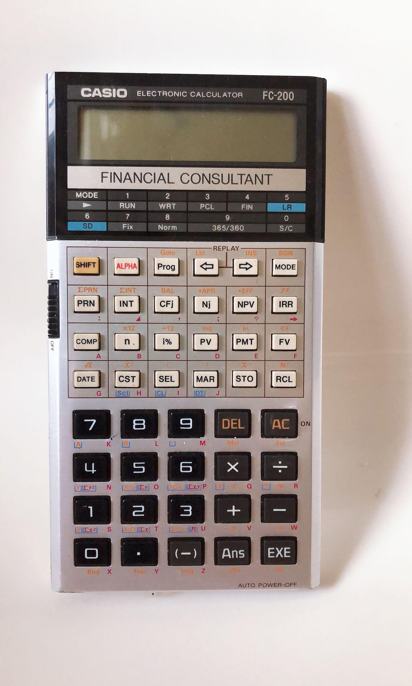 casio fc 200