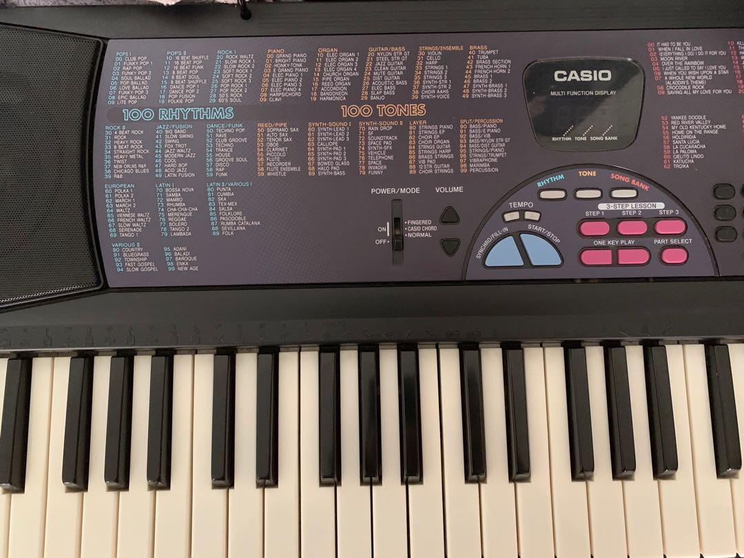 Casio Keyboard 61 Keys, Hobbies & Toys, Music & Media, Musical