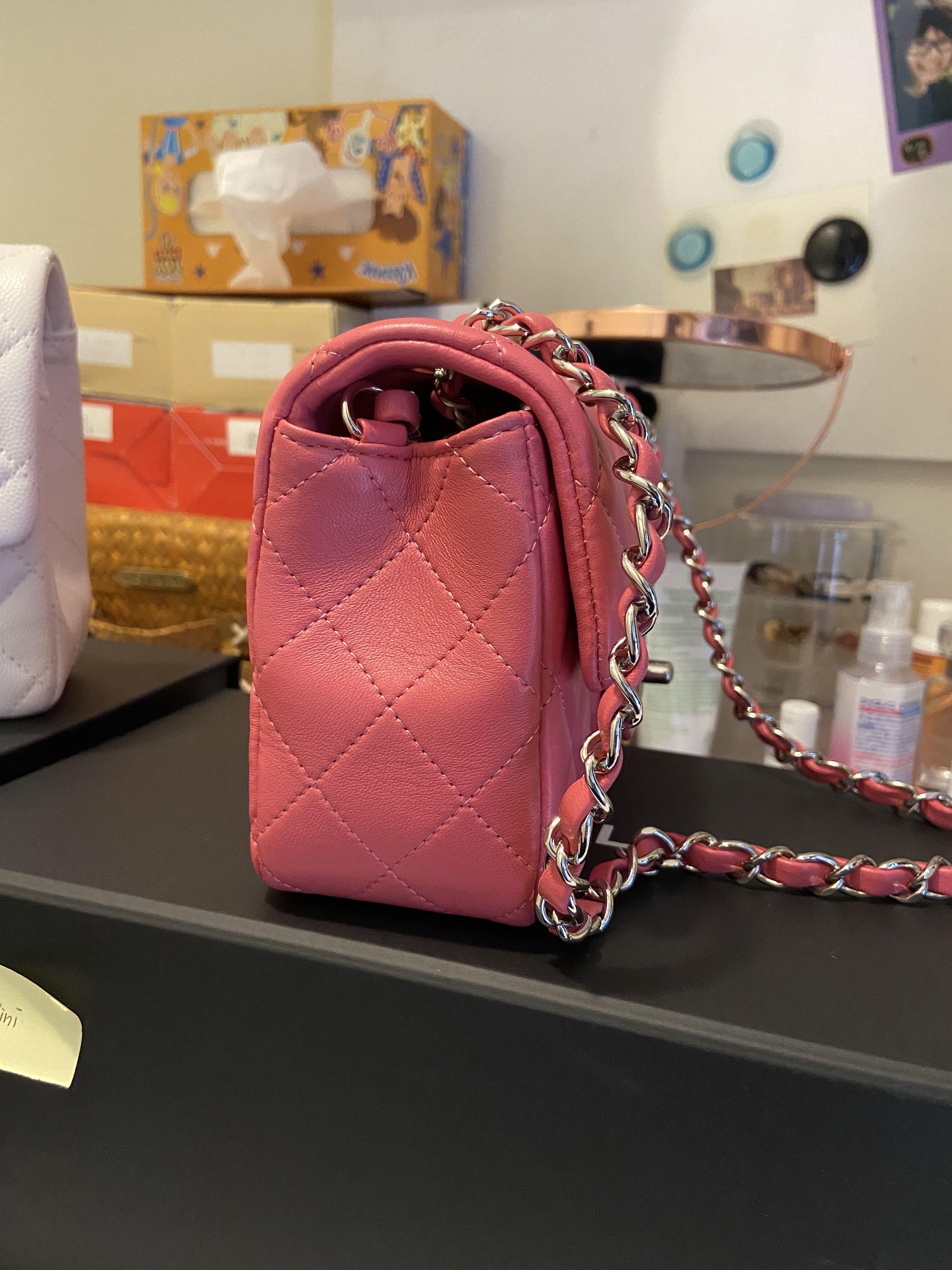 搬屋減價價chanel Cf Mini cm 女裝 女裝袋 銀包 Carousell