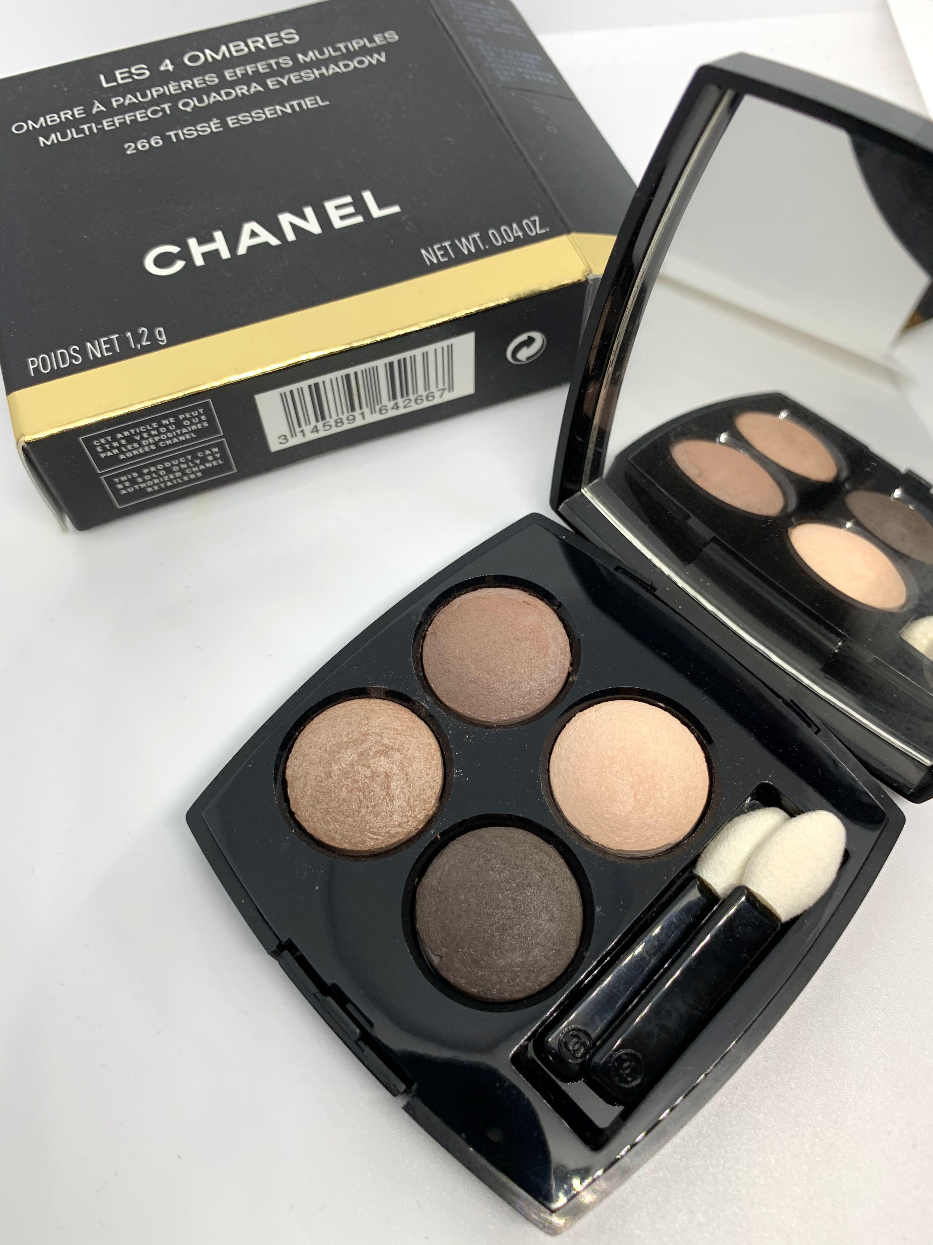 Chanel les 4 ombres eyeshadow palette #266 tisse essentiel, 美容