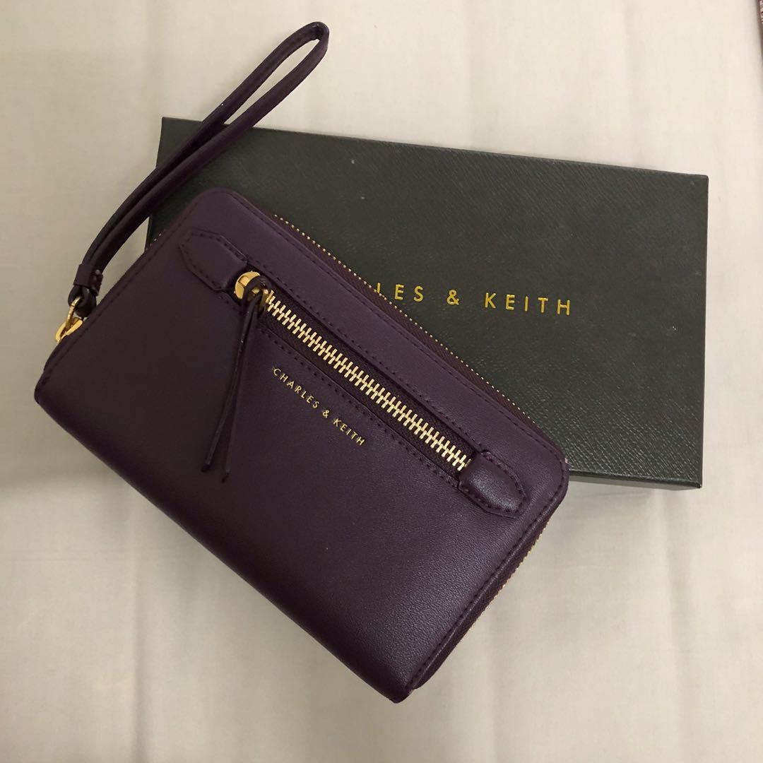 charles and keith prune bag
