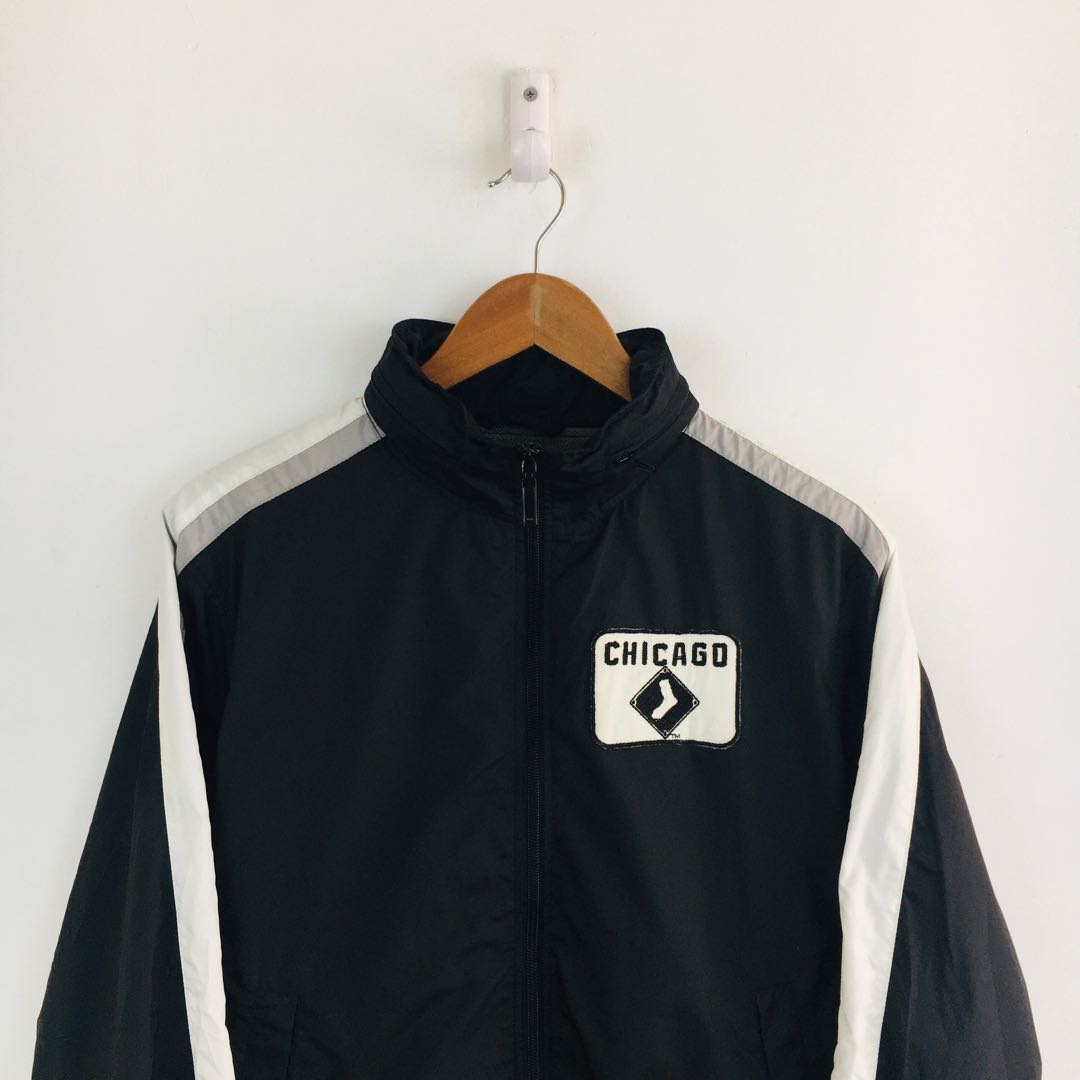 white sox windbreaker pullover