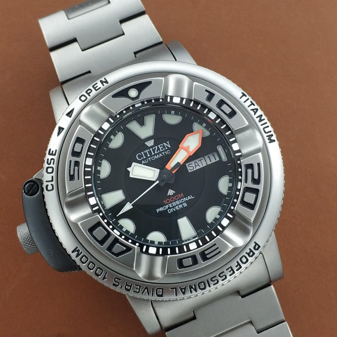 citizen 1000m titanium