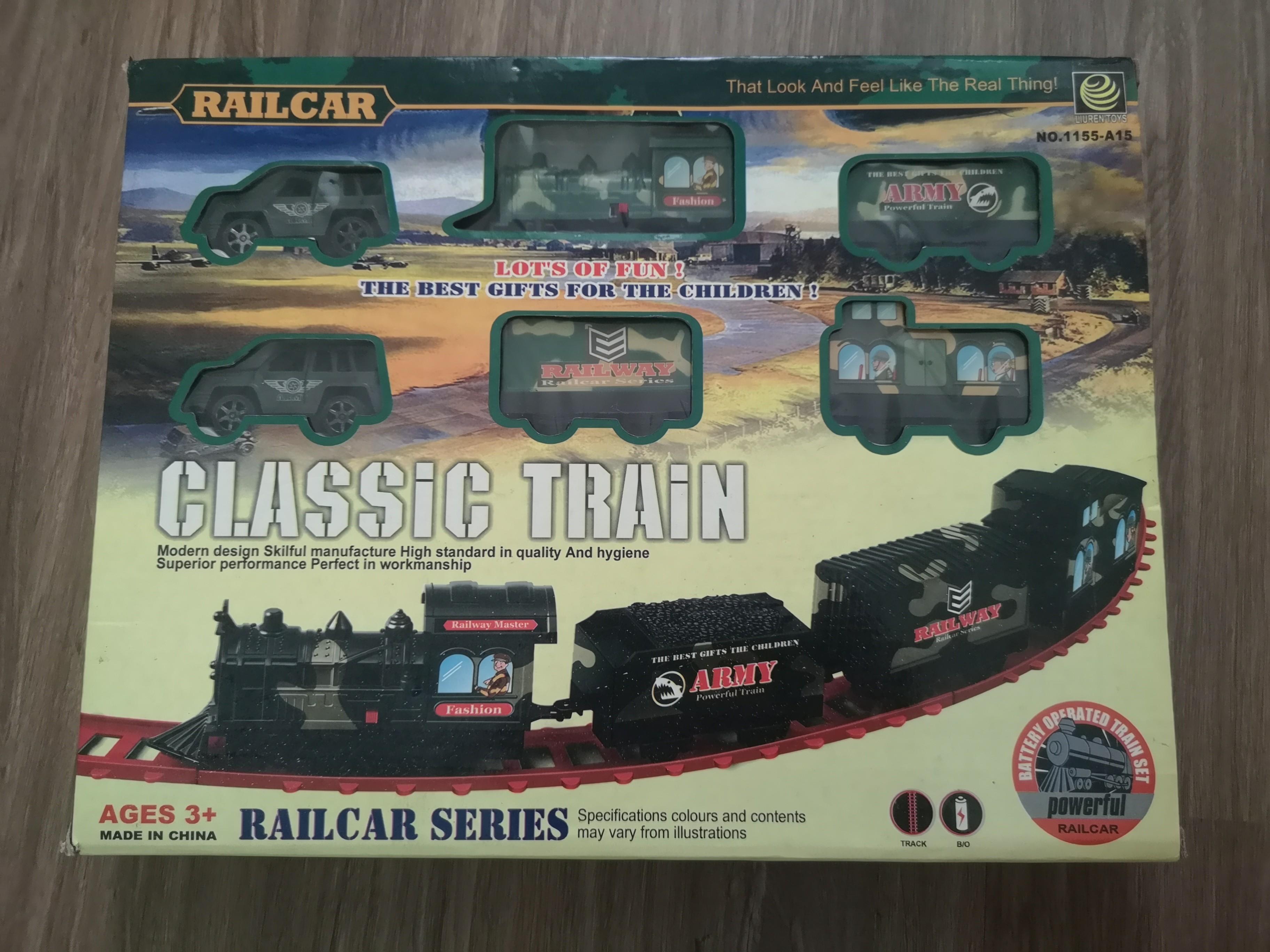 diecast train set