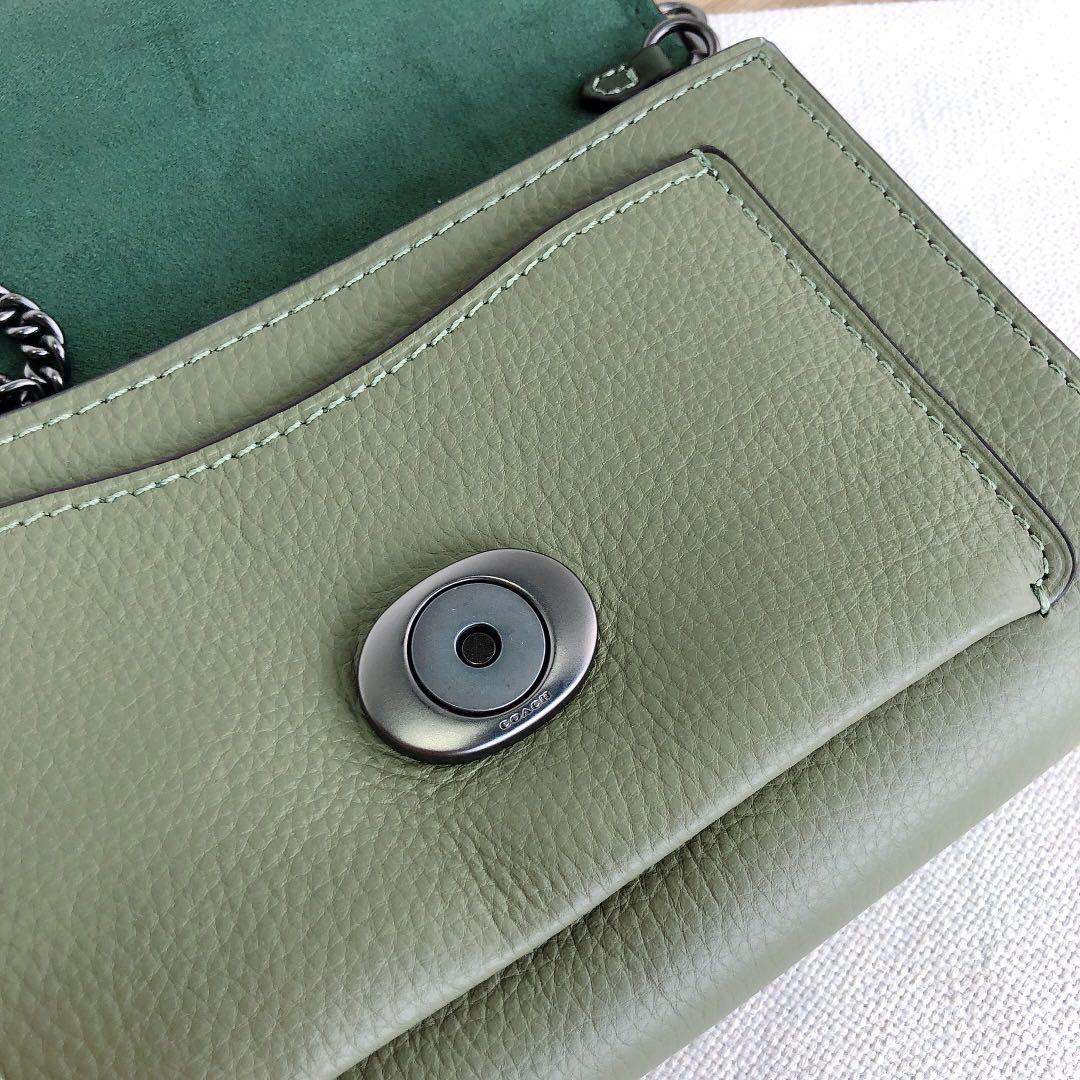 coach light fern wallet