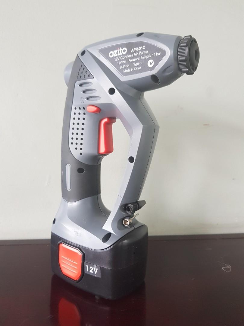 Ozito cordless air pump discount