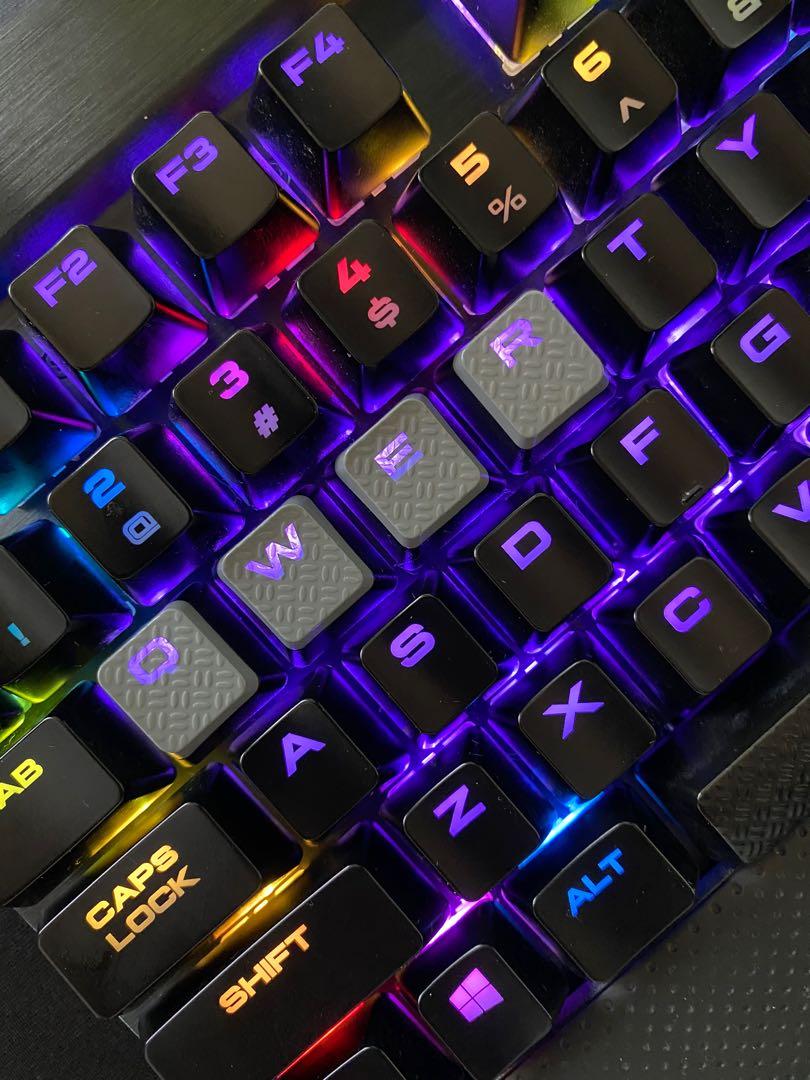 Corsair K70 Rgb Rapidfire Silver Tactile Mechanical Gaming Keyboard Electronics Computer Parts Accessories On Carousell