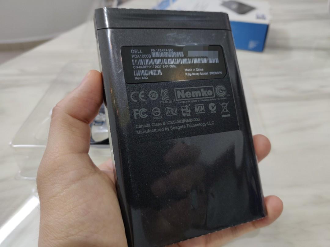 Dell 1TB Portable External Hard Drive / Hard Disk USB 3.0 PDA1000B