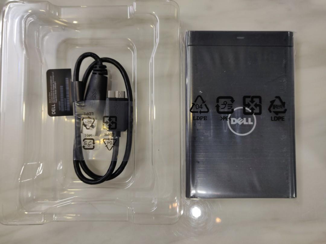 Dell 1TB Portable External Hard Drive / Hard Disk USB 3.0 PDA1000B