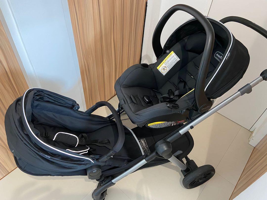 evenflo bassinet stroller cover