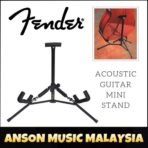 Fender Mini Acoustic Guitar Stand - Fender Acoustic Guitar Mini Stand Music Media Music Accessories On Carousell