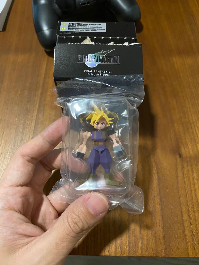 Final Fantasy Vii Polygon Figurine Cloud Strife Toys Games Bricks Figurines On Carousell Buster sword (final fantasy vii), first tsurugi (advent children) birthplace: final fantasy vii polygon figurine cloud strife