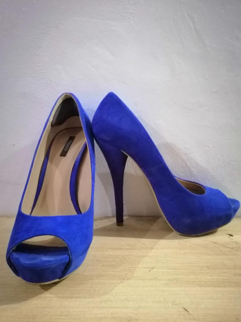 forever 21 blue heels