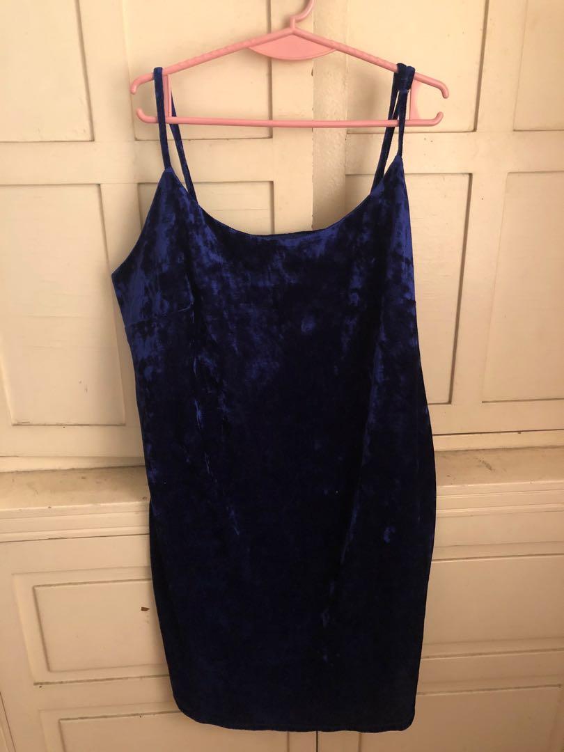Forever 21 Plus Velvet Dress Women S Fashion Clothes Dresses Skirts On Carousell