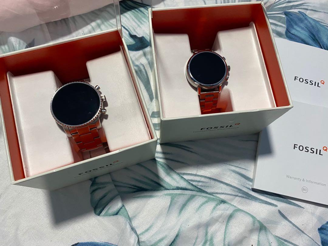 Fossil couple smartwatch online