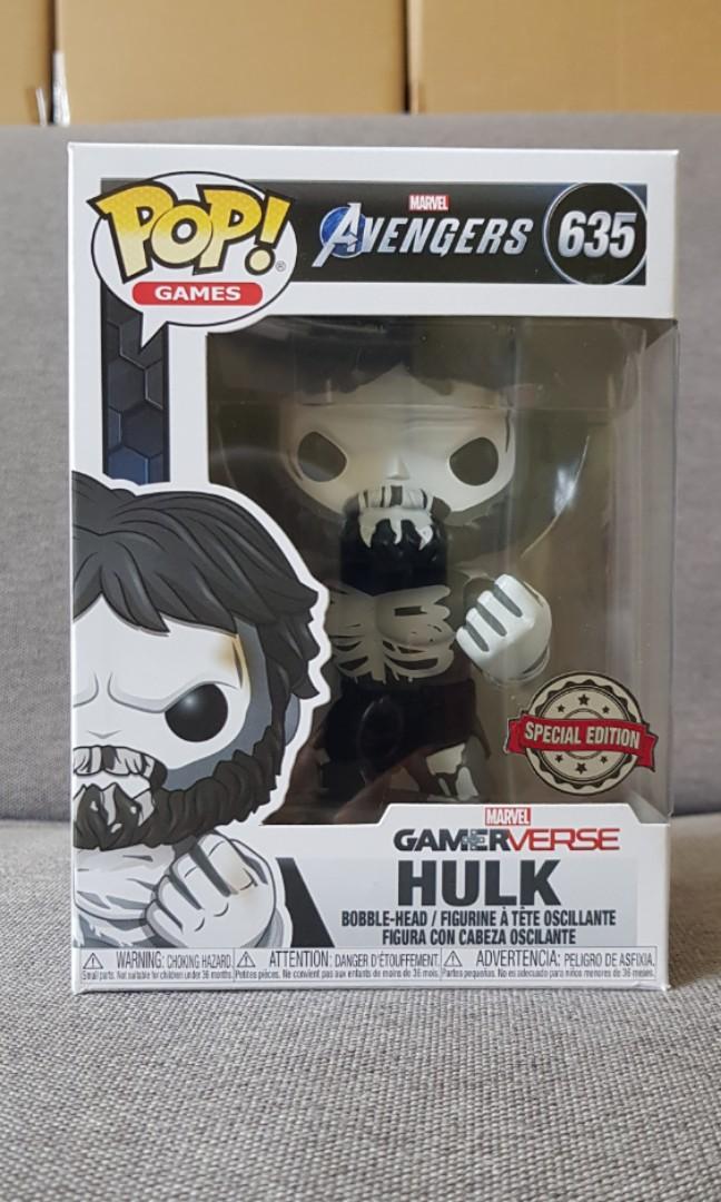 Funko Pop Marvel S Avengers 2020 Hulk Tribal Box Not Perfect Toys Games Bricks Figurines On Carousell