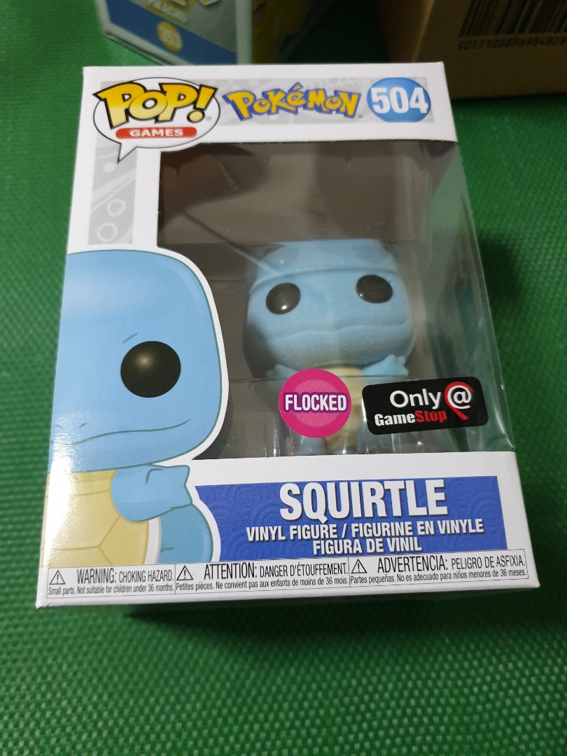 Funko Pop - Squirtle Flocked Damaged 40 