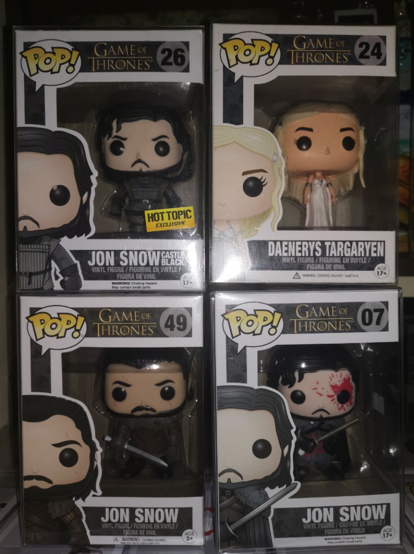 game of thrones funko pop set