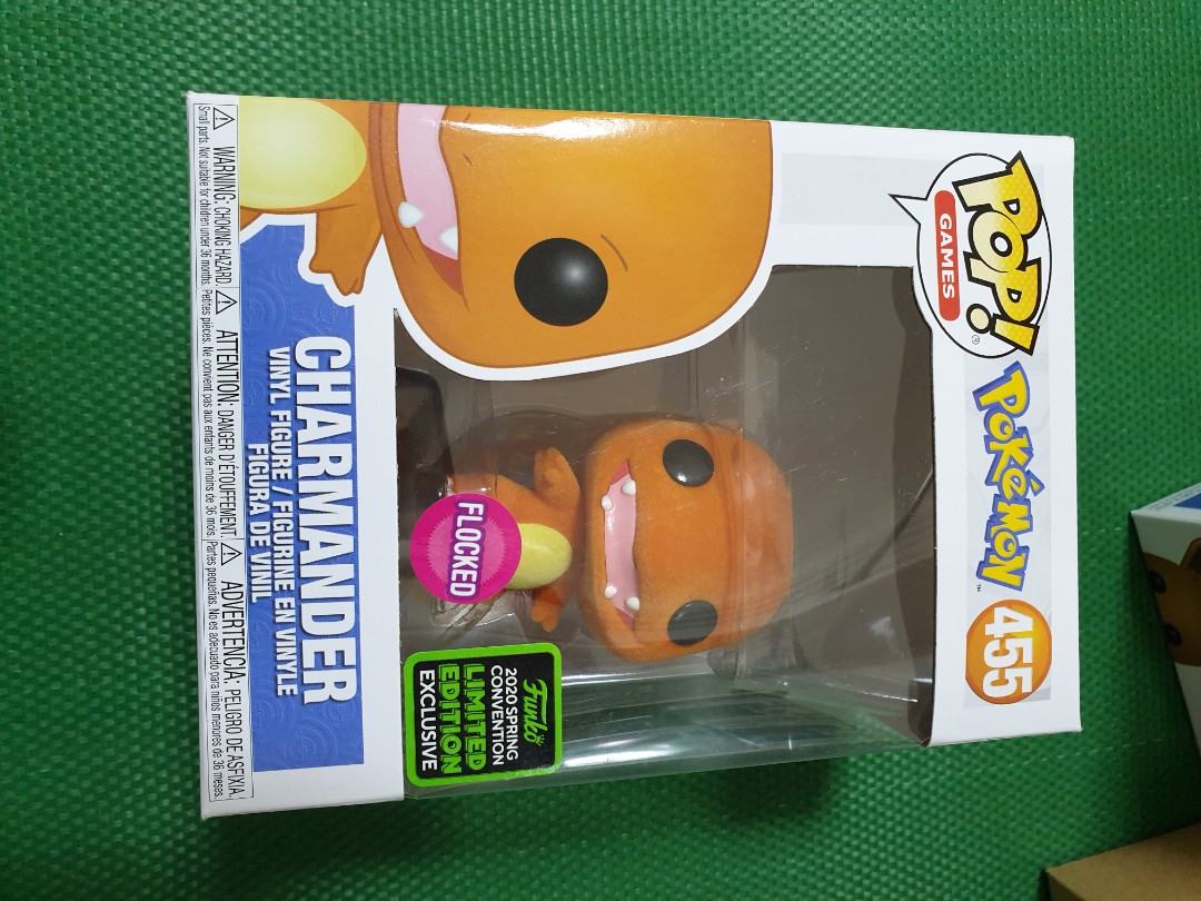 funko pop charmander flocked