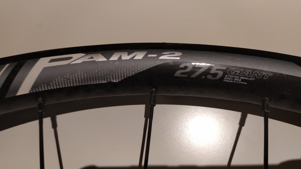 Giant pam2 wheels clearance