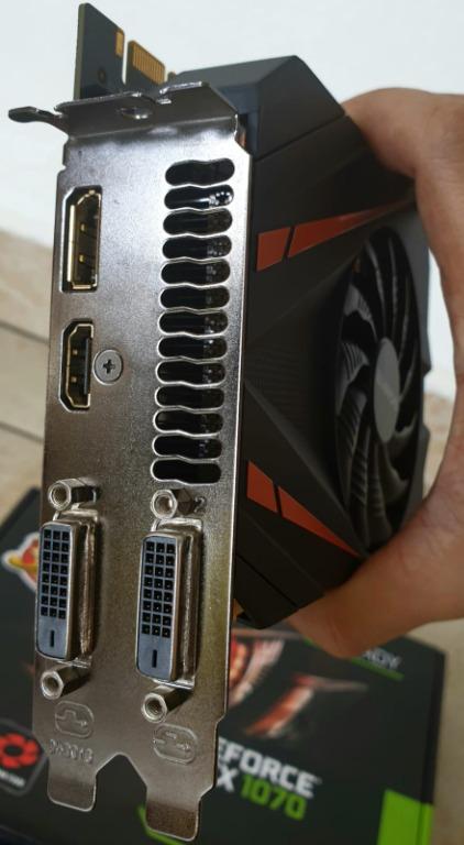 Gigabyte GeForce GTX 1070 Mini ITX OC 8GB GDDR5