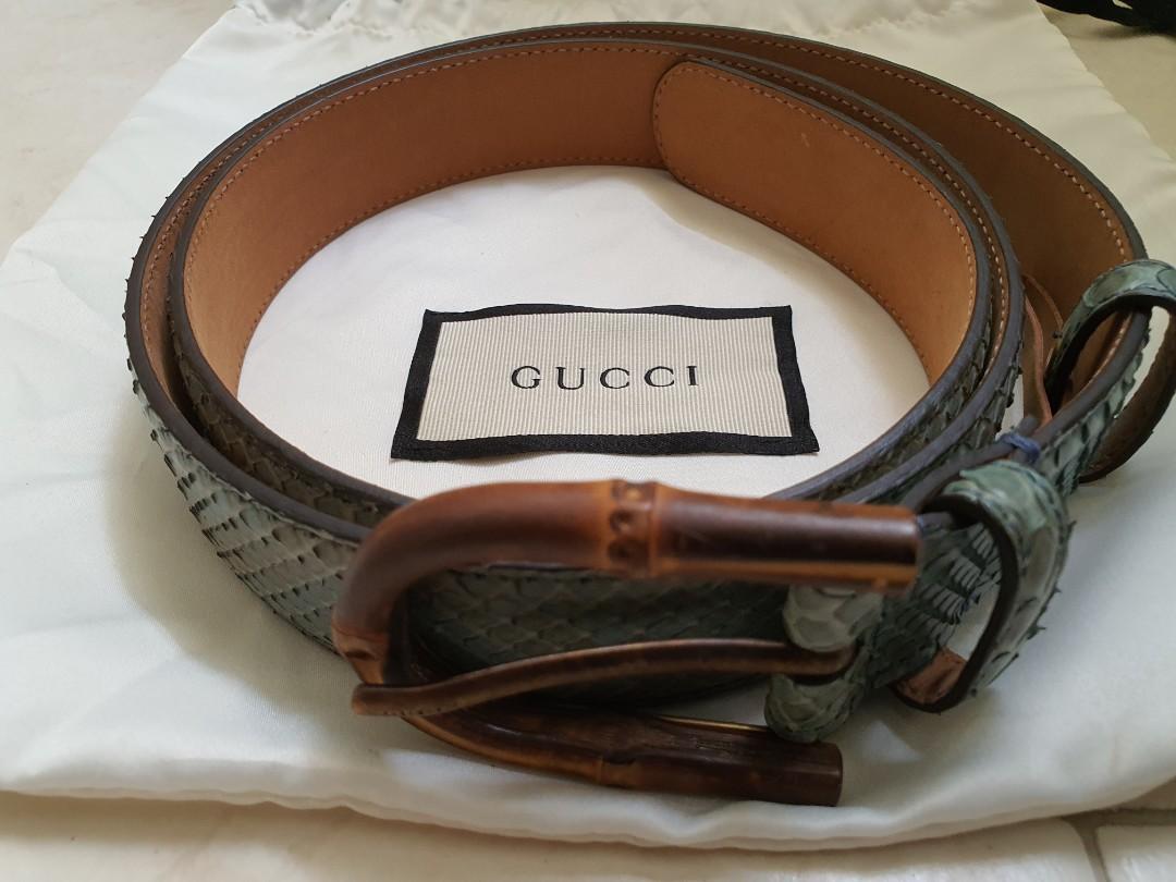 Python new arrivals gucci belt