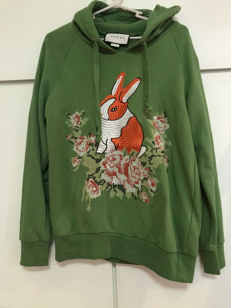 Gucci rabbit hoodie discount