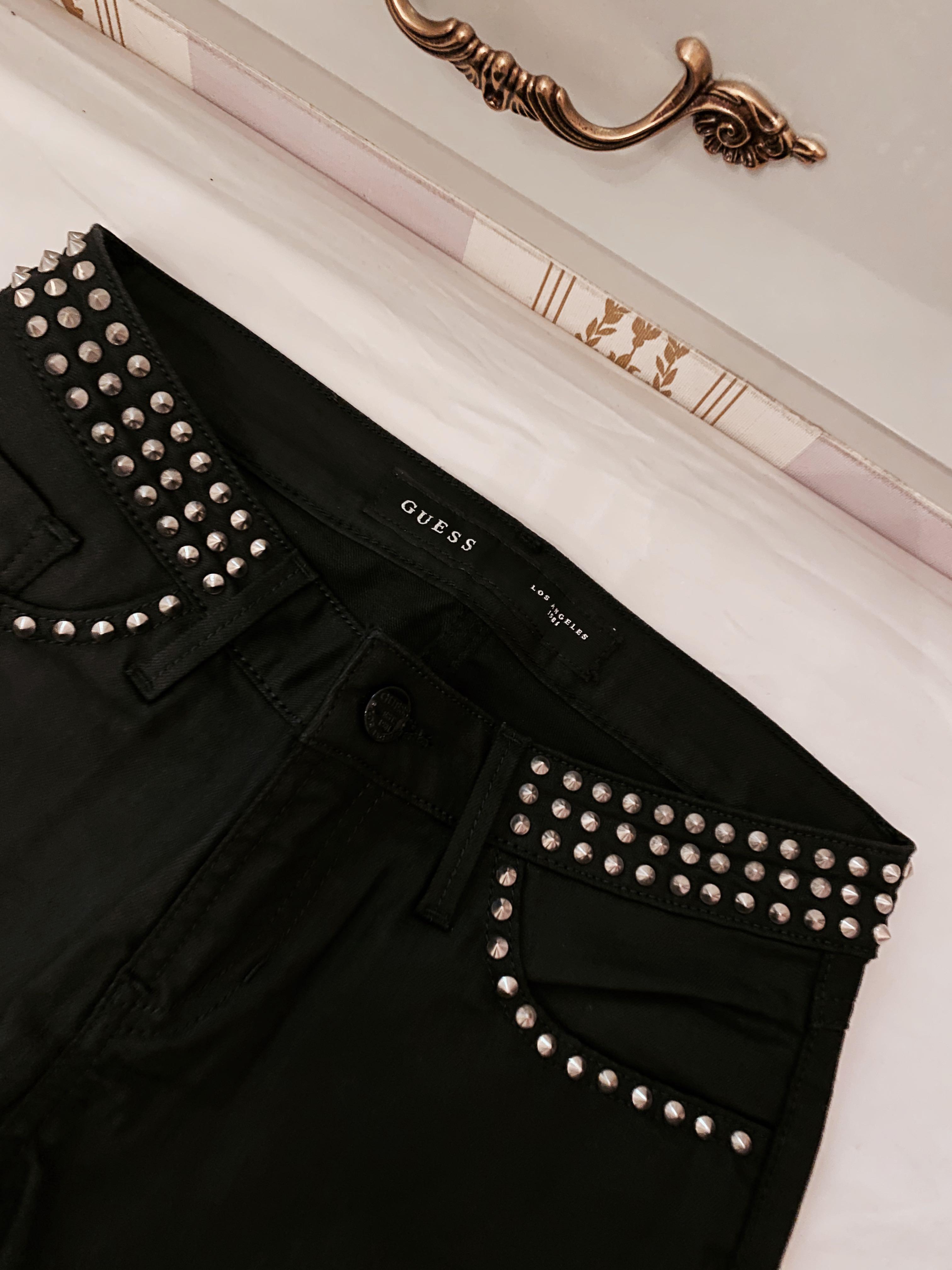 Guess best sale studded jeans