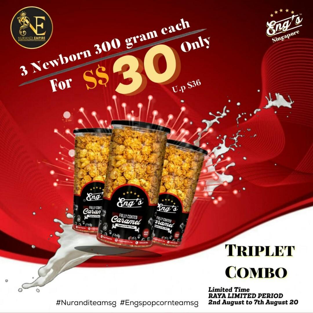 Halal popcorn, Food & Drinks, Packaged & Instant Food on Carousell