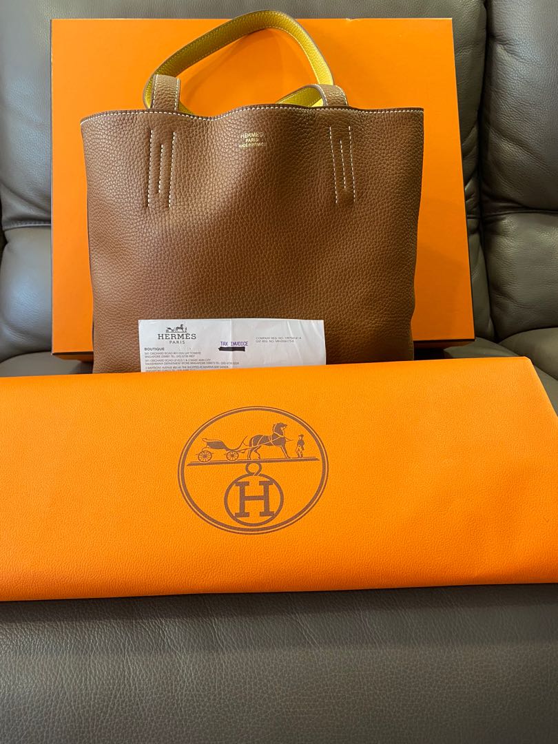NEW Hermès double sens 36 bag, Luxury, Bags & Wallets on Carousell