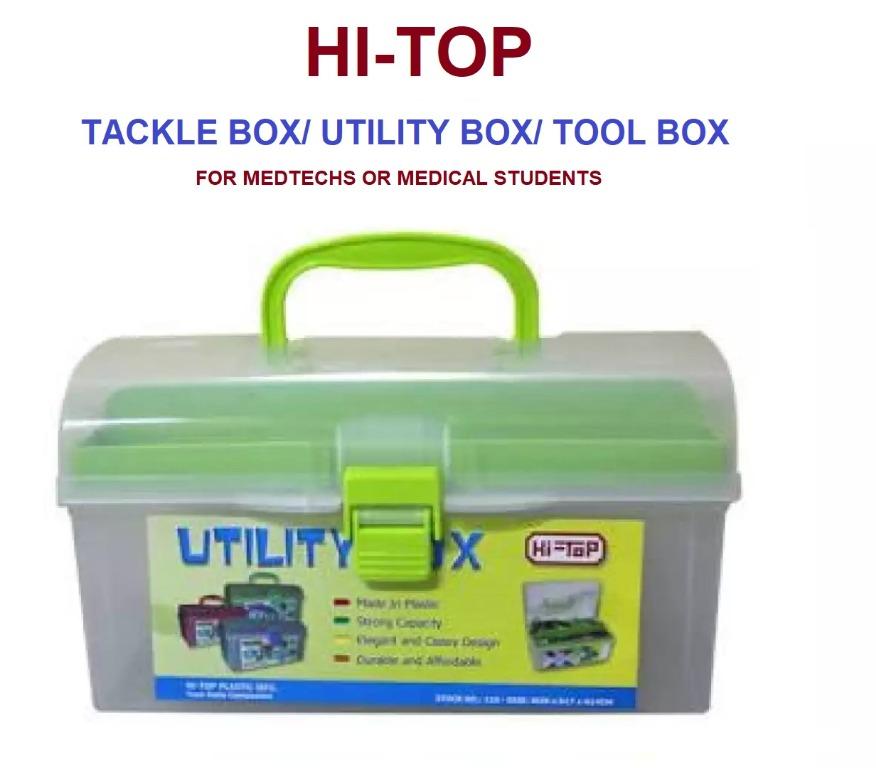 Hi Top tackle box UTILITY box for Medical Students/ Medical