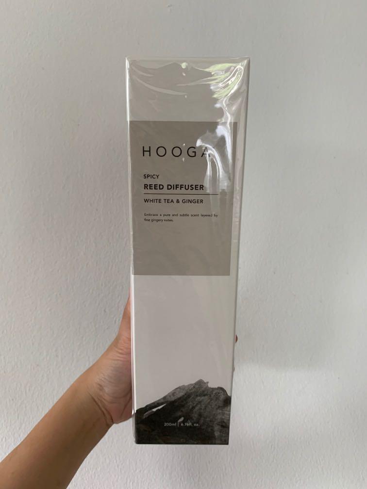 Hooga Spicy Reed Diffuser White Tea & Ginger, Everything Else on