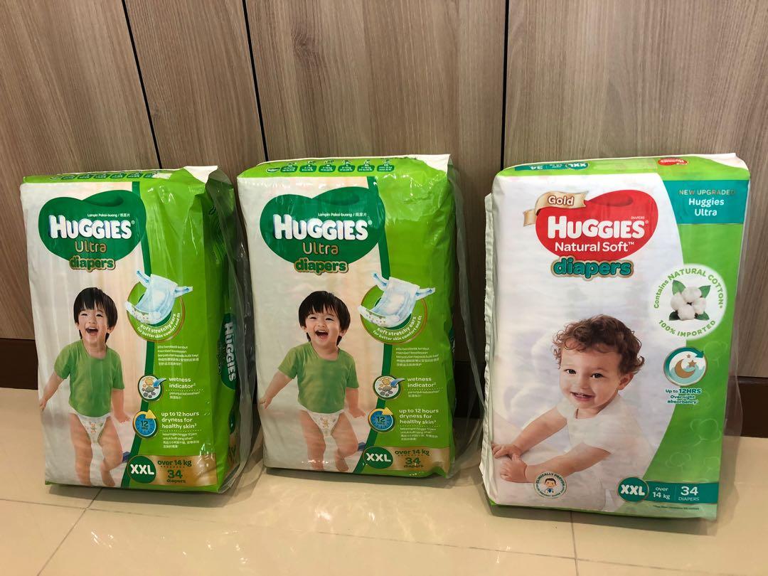 huggies xxl diapers