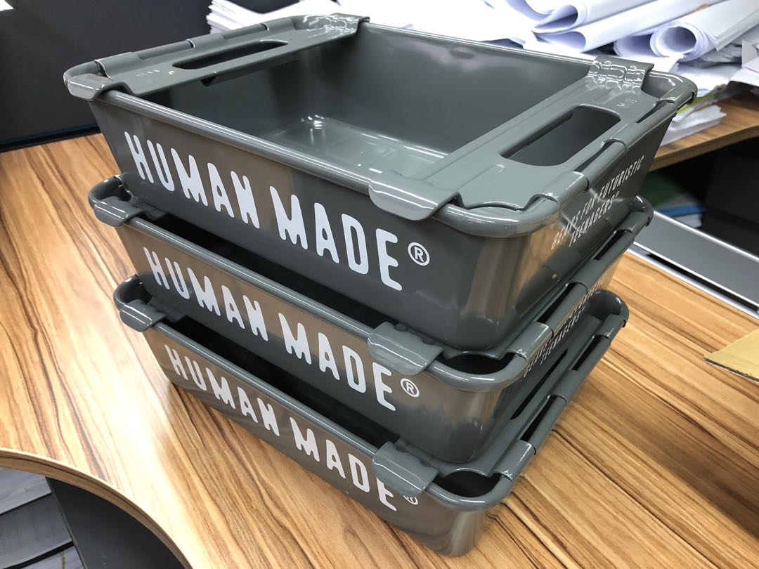 Human Made Steel Stacking Box Dark Grey, 傢俬＆家居, 廚具和餐具