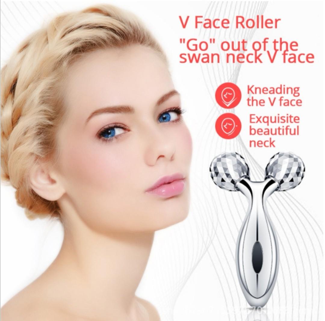 Instock Face Massager Face Roller Facial Massage V Neck Slimming Slim Health Beauty Face Skin Care On Carousell