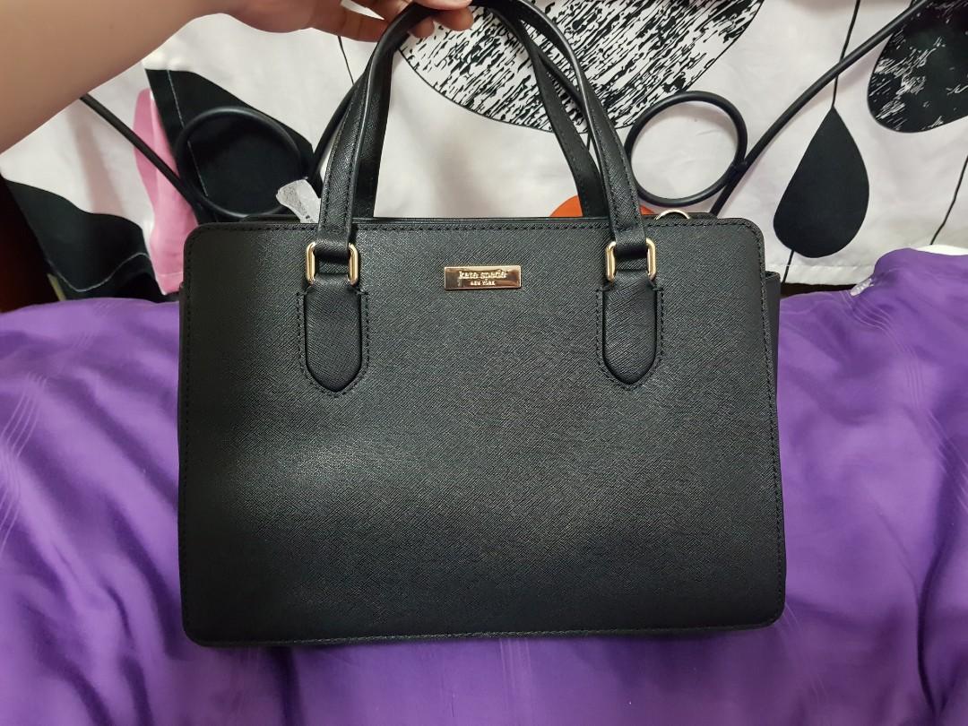 INSTOCK SG- Kate Spade Laurel Way Reese Handbag in Black (100% Authentic),  Women's Fashion, Bags & Wallets, Cross-body Bags on Carousell