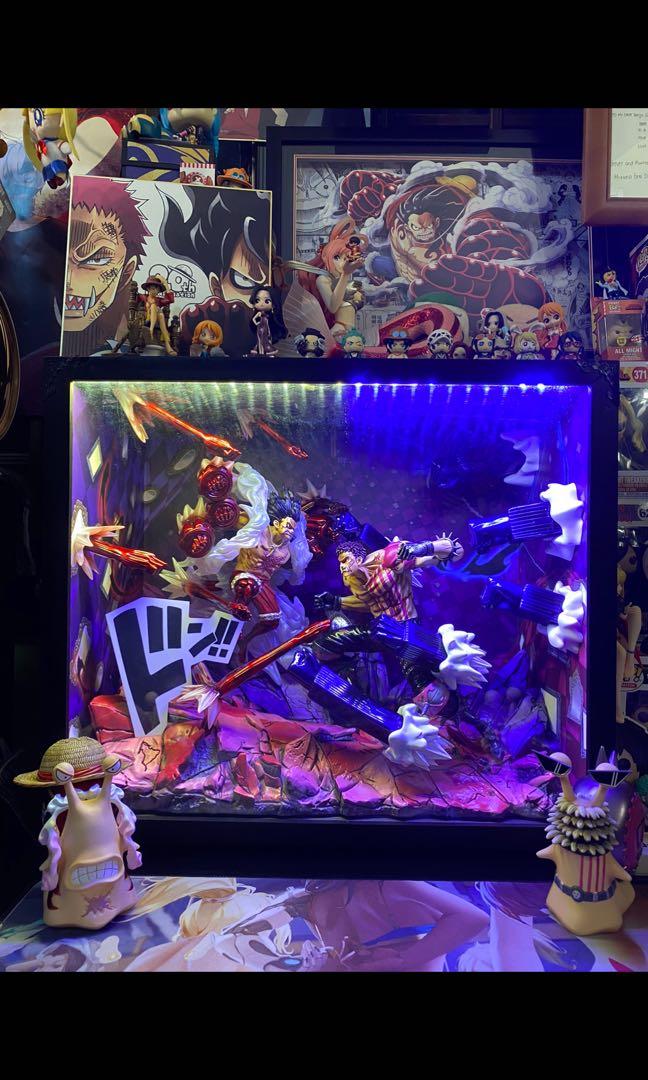 Jacksdo Luffy Vs Katakuri Statue Hobbies Toys Toys Games On Carousell