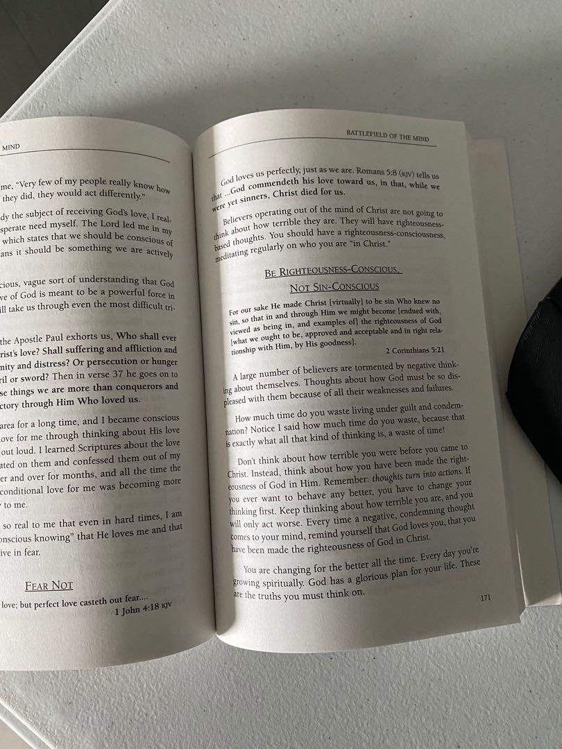 Joyce Meyer Battlefield of the Mind Book, Hobbies & Toys, Books ...