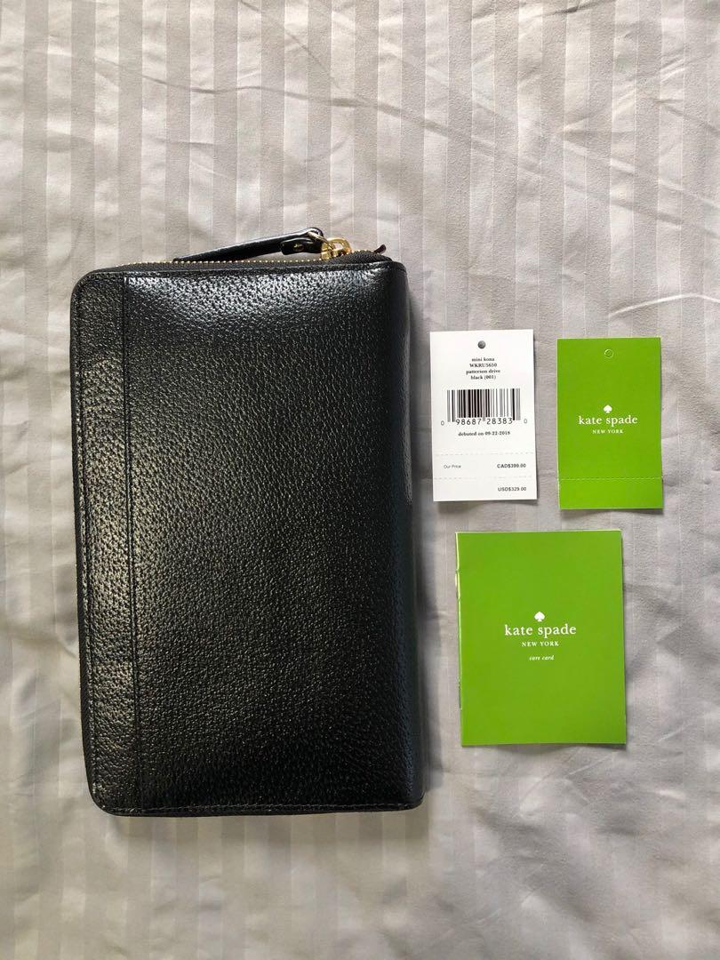 Kate Spade Grand Street Zip Travel Wallet Women s Fashion Bags Wallets Wallets Card holders on Carousell