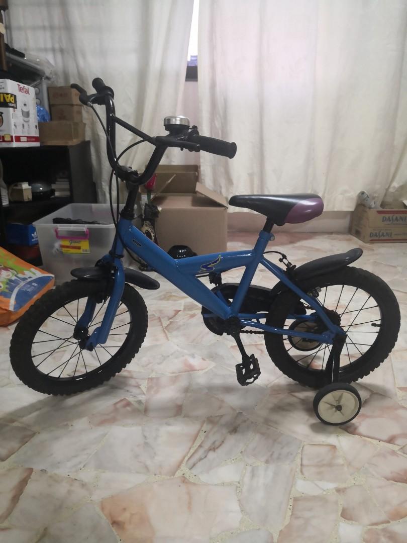 with training wheels