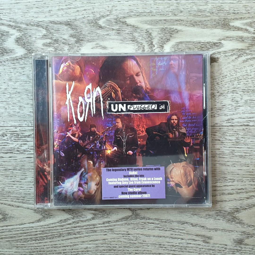 Korn Mtv Unplugged 2007 Audio Cd Music Media Cds Dvds Other Media On Carousell