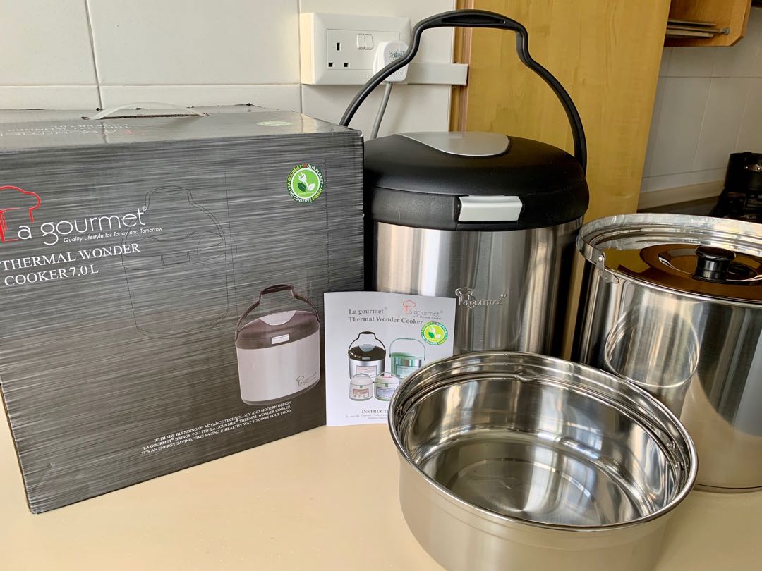La Gourmet Thermal Cooker 7.0L, TV & Home Appliances, Kitchen Appliances, Cookers on Carousell