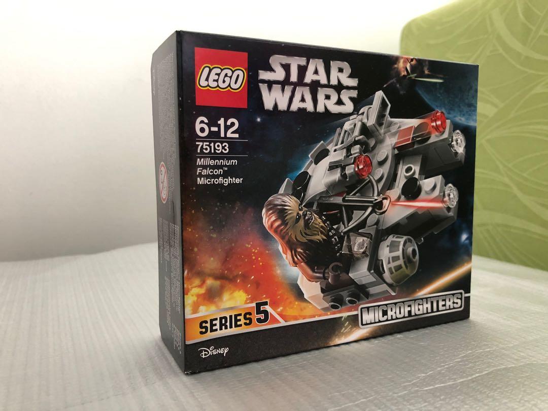 Lego 75193 Star Wars Millennium Falcon Microfighter Toys Games Bricks Figurines On Carousell
